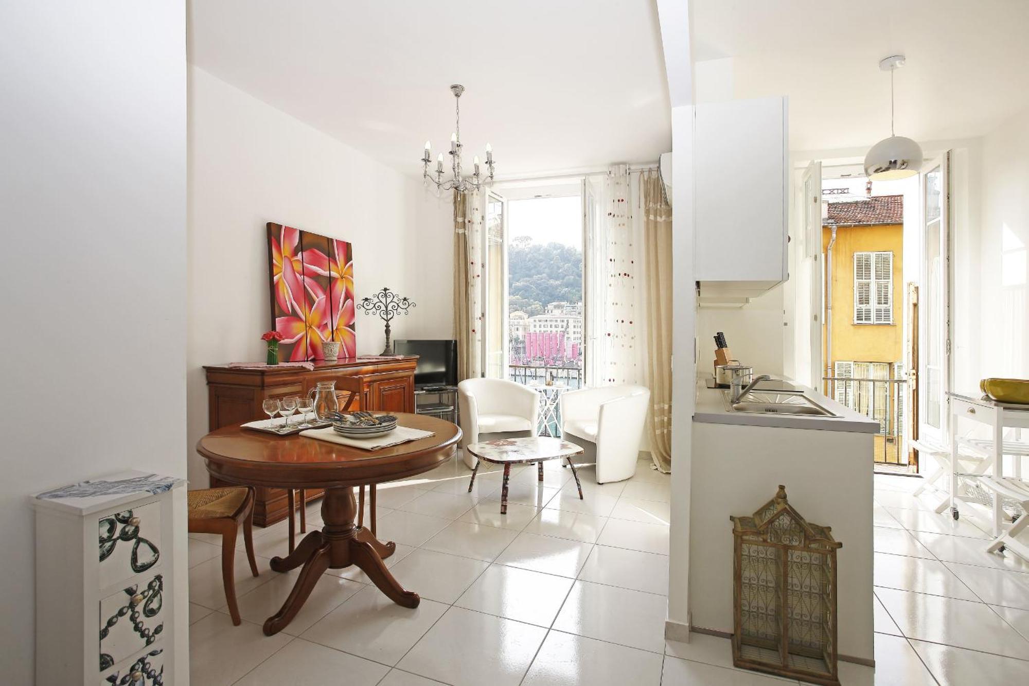 Aigue-Marine - Superbe Appartement Vue Mer 4 Personnes Au Port De Νίκαια Εξωτερικό φωτογραφία