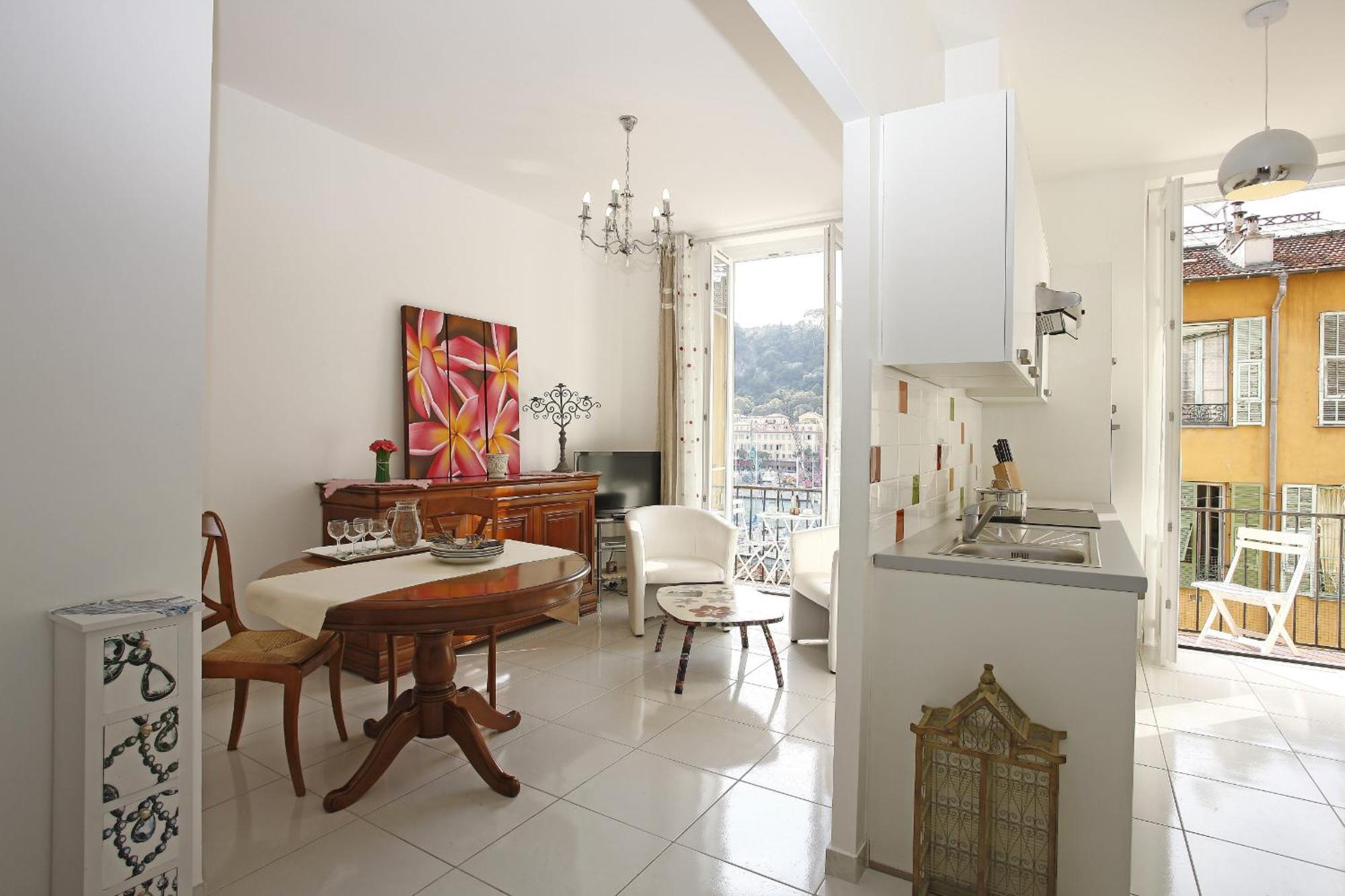 Aigue-Marine - Superbe Appartement Vue Mer 4 Personnes Au Port De Νίκαια Εξωτερικό φωτογραφία
